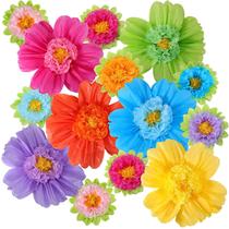Papel de seda Flowers TaoBary 36 peças grandes e coloridas de 50 cm Papel de seda Flowers TaoBary 36 peças grandes e coloridas de 50 cm