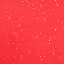 Papel de seda Glitter MR FIVE Vermelho 50x70cm 30 folhas