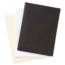Papel de seda Hallmark branco, preto e marfim (120 folhas)