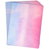 Papel de seda HolyMaji 100 folhas, 50x35 cm, gradiente rosa Papel de seda HolyMaji 100 folhas, 50x35 cm, gradiente rosa
