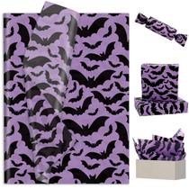 Papel de seda JarthenaAMCS Halloween Bats 14x20cm 100 folhas