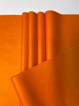 Papel de seda laranja new 100 unidades pcts 50x70, 50x35 e 25x35 embrulhos, presentes, rococó e pipas
