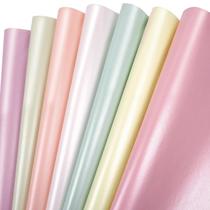 Papel de seda MAMUNU 105 folhas 7 cores metálicas 50x35cm
