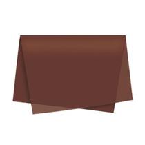Papel De Seda Marrom 60cm x 48cm Pacote com 100 Folhas