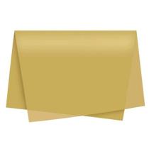 Papel de Seda Ouro com 100 folhas - Realce