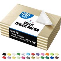 Papel de seda Party Solids Gold 480 folhas 20x30cm