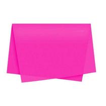 Papel De Seda Pink 60cm x 48cm Pacote com 100 Folhas