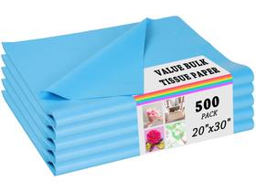 Papel de Seda PINWATT Azul Cielo 20x30 cm 500 Hojas