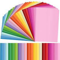 Papel de seda Qilery 500 folhas coloridas 38x50cm sem ácido