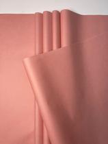 Papel de seda rose tân 100 unidades pcts 50x70, 50x35 e 25x35 embrulhos, presentes, rococó e pipas