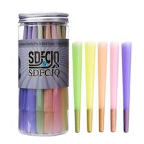 Papel de Seda SDFCJQ Pack de 50 Cones Coloridos 109mm
