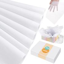 Papel de seda sem ácido 200 folhas 60x90cm branco Archival