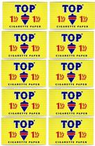 Papel de Seda TOP Papers 1,5" 10 Livretos 240 Folhas Papel de Seda TOP Papers 1,5" 10 Livretos 240 Folhas