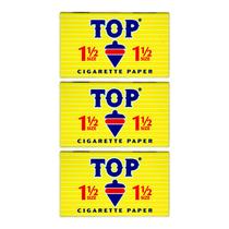 Papel de Seda TOP papers Tamanho 1 1/2 - Pacote com 3 Papel de Seda TOP papers Tamanho 1 1/2 - Pacote com 3