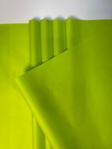 Papel de seda verde limão 100 unidades pcts 50x70, 50x35 e 25x35 embrulhos, presentes, rococó e pipas
