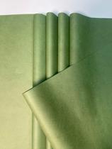 Papel de seda verde oliva 100 unidades 50x70, 50x35 e 25x35 embrulhos, presentes, rococó e pipas