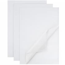 Papel de seda VGOODALL 450 folhas branco 29x20cm para artesanato Papel de seda VGOODALL 450 folhas branco 29x20cm para artesanato