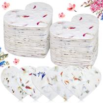 Papel de semente de flores silvestres plantáveis Dunzoom 50 unidades em forma de coração