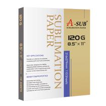 Papel de sublimação A-SUB 8,5x11" 120 g/m2 110 folhas