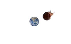 Papel De Teto Céu Espaço Estrelas Planetas 3,5M Rof79