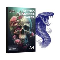 Papel De Transferência Para Tatuagem A4 10 20 30 50 100pcs Papel Térmico DM Para Máquinas De