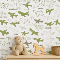 Papel decorativo auto adesivo trafego aereo 45cmx5m Papel decorativo auto adesivo trafego aereo 45cmx5m