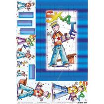 Papel Decoupage Litoarte PD - 50 x 34,3cm