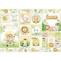 Papel Decoupage Meu Safari Pd-1090 34,3x49 Litoarte