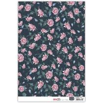 Papel Decoupage Opapel Opa 30x45 Estamparia Crisântemo 3190 Papel Decoupage Opapel Opa 30x45 Estamparia Crisântemo 3190
