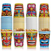 Papel descartável Tiki Cups Yinder Tiki 270 ml 60 peças Papel descartável Tiki Cups Yinder Tiki 270 ml 60 peças