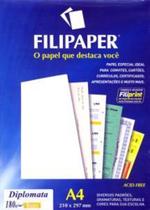 Papel Diplomata A4 50f 180g 1445 Filiperson - 1