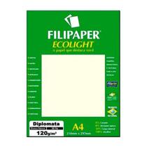 Papel Diplomata Ecolight A4 210x297mm 120g Filipaper 30Fls