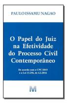 Papel do Juiz na Efetividade do Processo Civil Contemporâneo