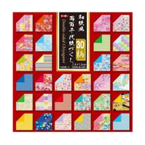 Papel Dobradura Origami Toyo Washifu Chiyogami Tsukishi 7,5cm 120 Folhas