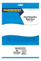 Papel Dupla Face A4 220g Matte Masterprint 200 F Cor Branco Papel Dupla Face A4 220g Matte Masterprint 200 F Cor Branco