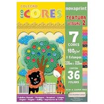 Papel Ecocores Textura 1 Com 7 Cores A4+ 23x32cm 36 Fls Papel Ecocores Textura 1 Com 7 Cores A4+ 23x32cm 36 Fls