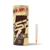 Papel em rolo RAW Cones Classic, tamanho 1 1/4, pacote com 50 pontas