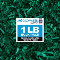 Papel enrugado para cestas de presentes MagicWater 500g Forest Green