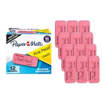 Papel Eraser Mate Pink Pearl Large, 12 unidades, sem látex