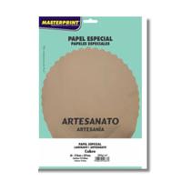 Papel Especial Laminado Cobre A4 10 Folhas 250g - Masterprint Papel Especial Laminado Cobre A4 10 Folhas 250g - Masterprint