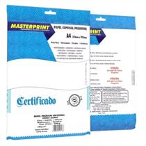 Papel Especial Master Diplomata Liso 180g A4 50fls
