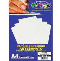 Papel Especial Opaline Branco 180G A4 C/ 50 Folhas OFF PAPER