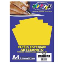 Papel Especial Plus Amarelo 180g A4 20fls Papel Especial Plus Amarelo 180g A4 20fls