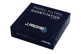 Papel Filtro Quantitativo Redondo Faixa Preta Filtração Rápida (CX C/ 100)