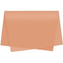 Papel Folha de Seda Marrom 48X60CM 20G - Pacote com 100 Folhas