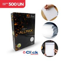 PAPEL FOLHA SULFITE A4 Branca Allmax Gold 75g Pacote 500 folhas - ALOFORM