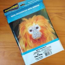 Papel Foto Adesivo 130g A4 Glossy 50 Folhas