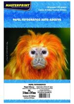 Papel Foto Masterprint Auto adesivo 130g A4-100folhas Premium