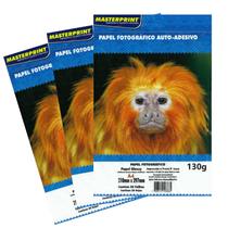 Papel Fotog Ades A4 130g 150f Masterprint Cor: Branco Papel Fotog Ades A4 130g 150f Masterprint Cor: Branco