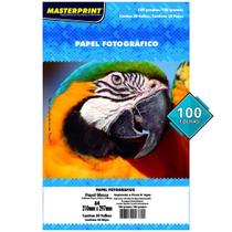 Papel Fotografico 100 F 180g Masterprint